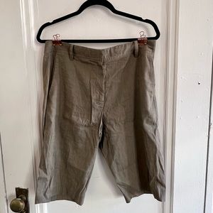 Babaton -Linen Kade Dress Shorts - Size 12